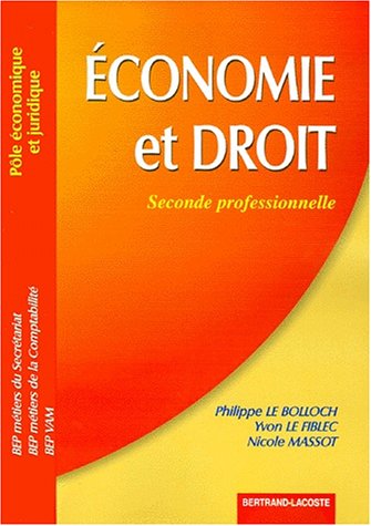 Économie et droit, seconde professionnelle