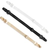 YARBAR Women's Bra Strap Clips Non-Slip Bra Strap Holder, 3 Pieces