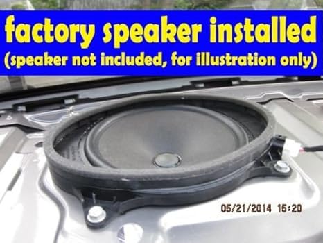 toyota corolla door speaker size