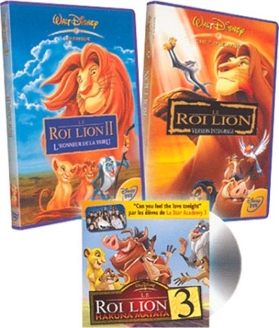 Le Roi Lion Ii - L'honneur De La Tribu + Le Roi Lion - Pack