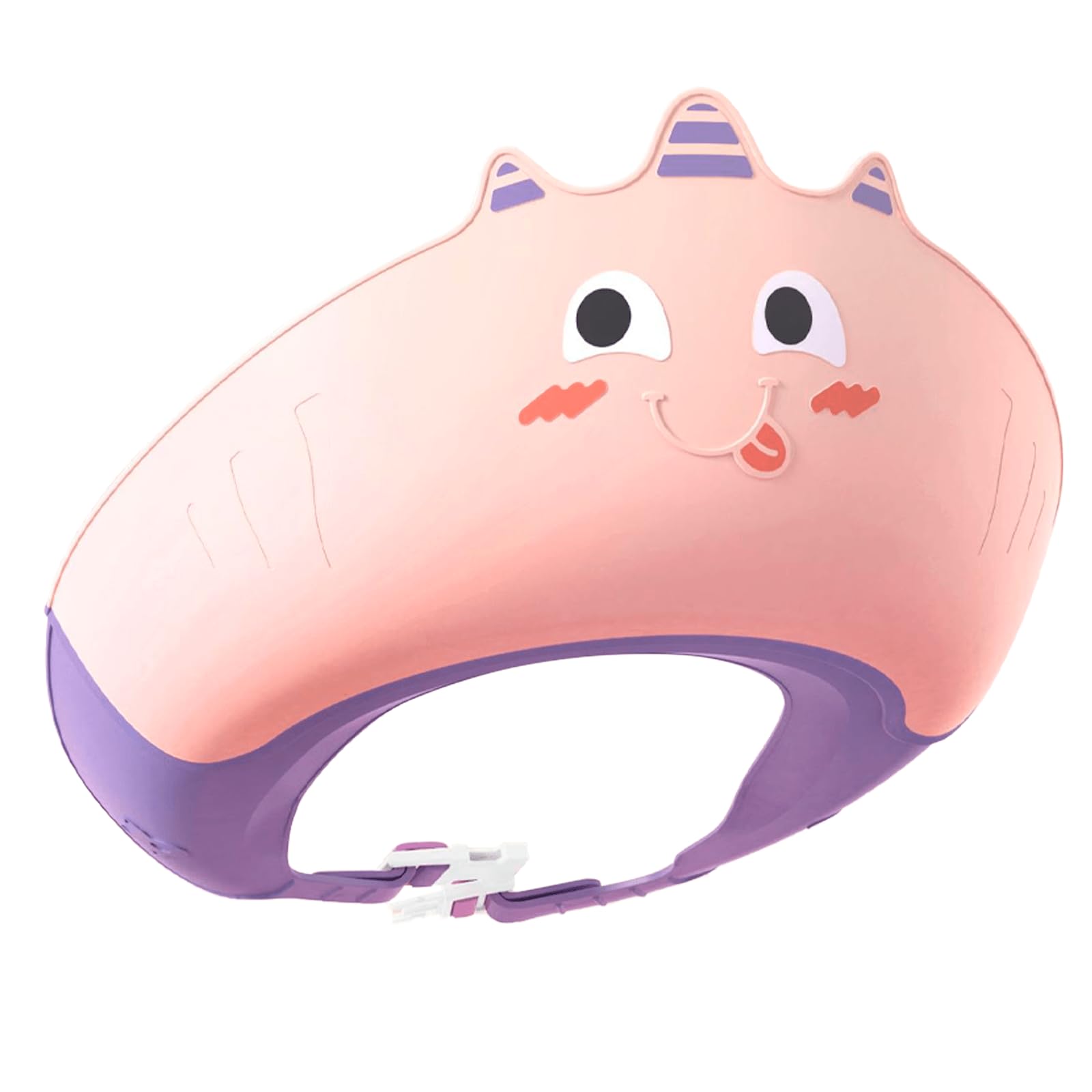 Miawtro Baby Shower Cap Kids Hair Washing Shampoo Shield Shower Bath Visor Hat, Crown Shape and Dinosaur Pattern, Bathing Eyes and Ears Protector, Baby Shower Accessories