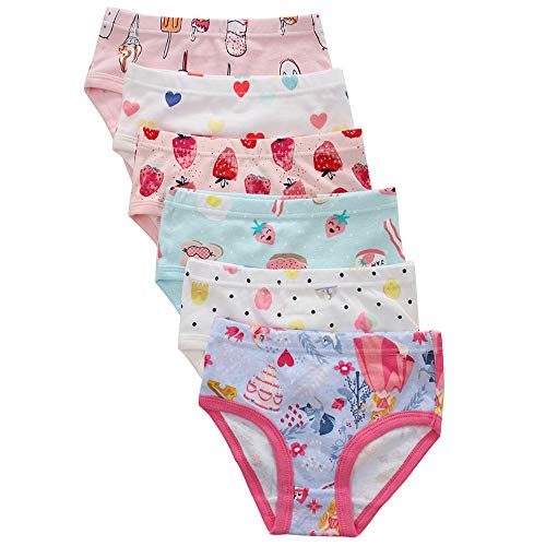 benetia Baby Girls Underwear Toddler Briefs Size 2t 3t