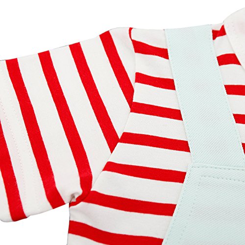 Bebone Baby Kid Navy Stripe Cotton Romper - Image 4