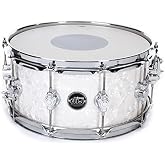 DW Performance Series Snare Drum - 6.5 Inches X 14 Inches White Marine Finish Ply