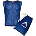 Athllete 12 pcs Duramesh Pinnies/Scrimmage Vest - Kids Youth and Adult Pinnies, Numbered Penny Jerseys for Soccer