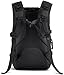 ArcEnCiel Camping Bags Waterproof Molle System Backpack Military 3P Tad Tactical Backpack Assault Travel Bag Cordura -Rain Cover Included (Black)