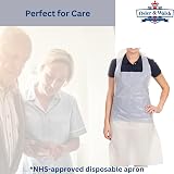 Osler & Walsh Premium Disposable Aprons 1000 Pack 700x1170mm 16µm NHS view 3