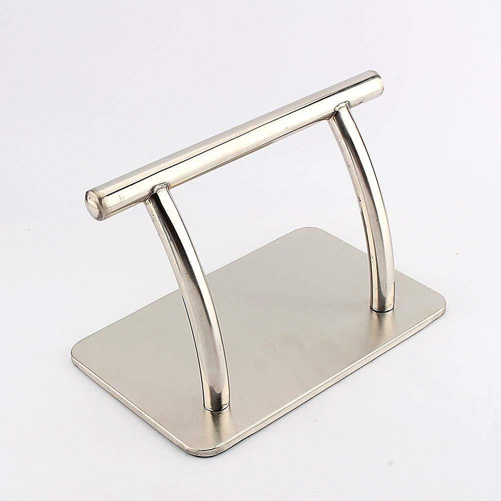 Salon Foot Rest, Pack of 1 Professional Stainless Steel Footrest Hairdressing Foot Rest Foot Stool Salon Chair Foot Rest for Barber Hairdressing Beauty Spa Nail Massage Salon Chairs, 34x29x4CM