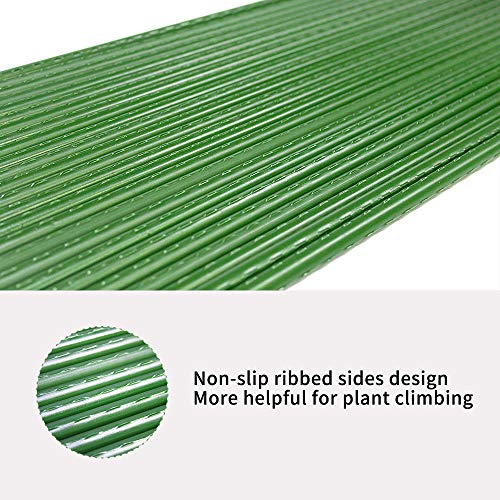 Growsun 5 Ft 5-Pack Tomato Cage Plant Support Garden Stakes, 100 Clips Include - Thumbnail 4
