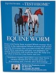 EQUINE WORM TEST detects worms in horses, mules, cattle, chicken, goats, camels, etc. (Just Collect Sample and Mail to our Vet Lab)
