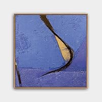 Framed Canvas Wall Art Abstract Canvas Prints Home Artwork Decoration for Living Room,Bedroom - 16x16 inches