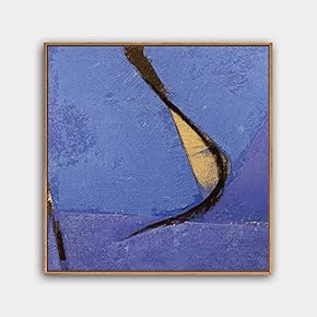 Framed Canvas Wall Art Abstract Canvas Prints Home Artwork Decoration for Living Room,Bedroom - 16x16 inches