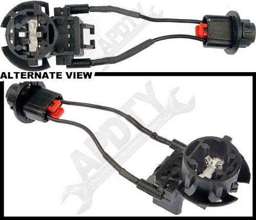 APDTY 034146 Tail Lamp Socket with Side Marker