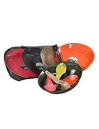 Wildo Caza Tactical sólo comer Set para 6 personas