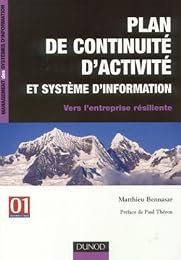 Plan de continuité d'activité et système d'information