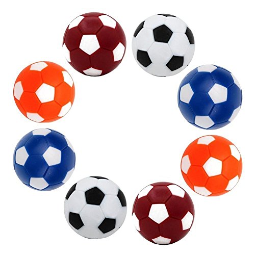 Croing Foosball Balls ,Table Soccer Replacement Balls, Colorful 36mm Official Tabletop Game Balls (24 PCS) - Thumbnail 5