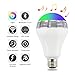 Alritz Smart Bluetooth LED Bulb with Speaker, E27 Dimmable Multi-Color Changing Light Bulb Smart Phone Controlled RGB Music Bulb, Compatible with Android and iOS