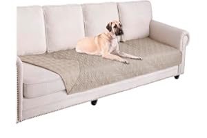 Ameritex Waterproof Blanket Reversible Dog Bed Cover Pet Blanket for Furniture Bed Couch Sofa