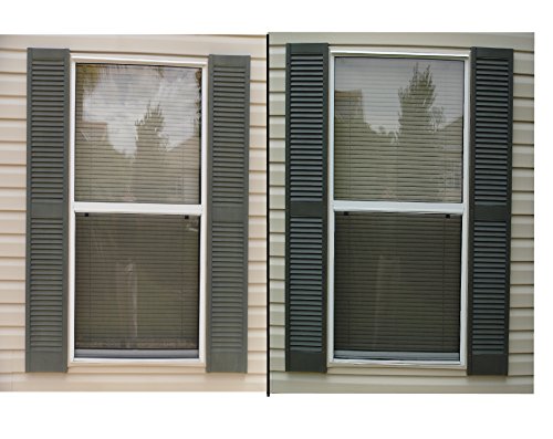 Shutter Renu 12-18 Shutter Kit--Restores Original Color And Shine To Faded Shutters. Immediate Results. Apply Once Every 10 Years. No Toxic Odors Or Solvents.