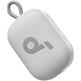 soundcore Select 4 Go Bluetooth Shower Speaker by Anker, IP67 Waterproof/Dustproof, Portable, Wireless, 20H Playtime, Floatable, Powerful Sound, Electronics for Outdoors/Home/Office/Travel/Party-White