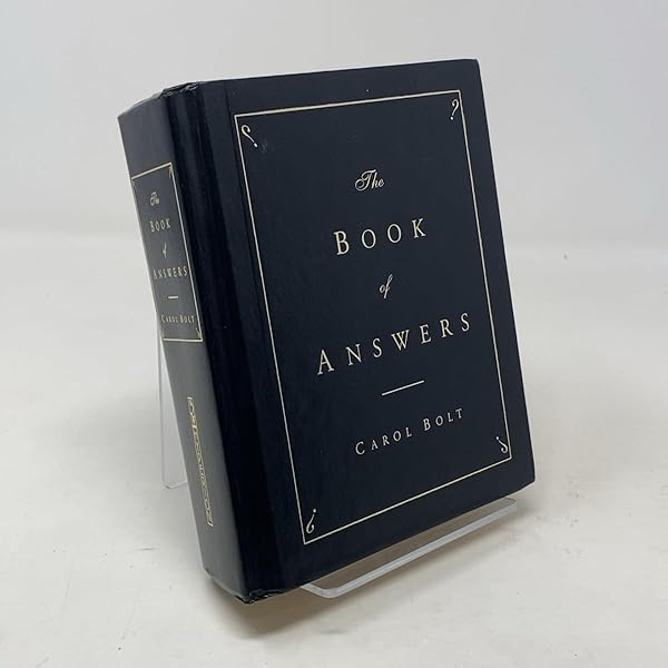 洋書 The BOOK of ANSWERS   Carol Bolt The Book of Answers by Carol Bolt | Goodreads