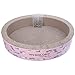 Vivaglory Cat Scratcher Cardboard, Oval Cat Scratch Lounge Scratching Bed with Catnip for Small & Medium Sized Cats, Naughty Cat