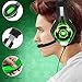 BlueFire Stereo Gaming Headset for Playstation 4 PS4 Over-Ear Headphones with Mic and LED Lights for Xbox One, PC, Laptop(Green)thumb 4