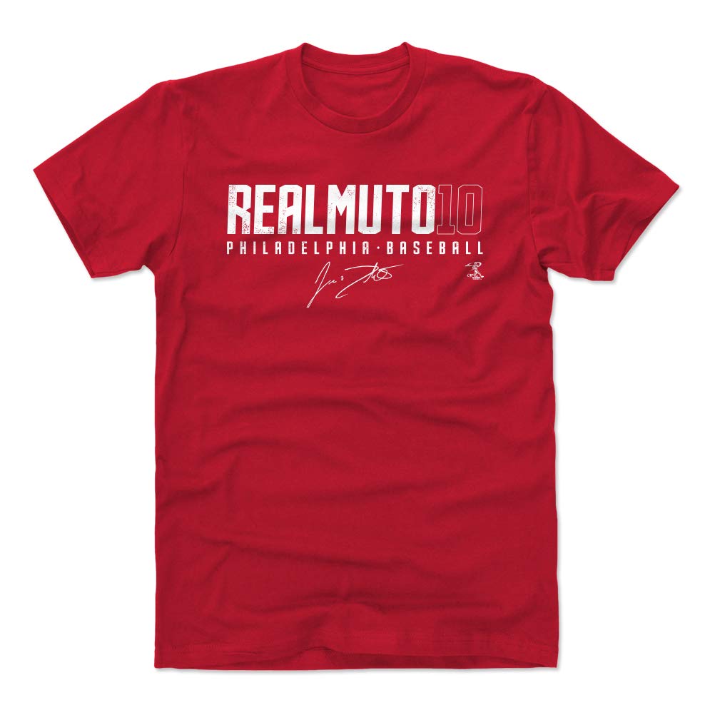J T Realmuto Shirt Philadelphia Baseball S Apparel J T Realmuto Elite | Seknovelty
