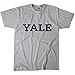 Ivysport Yale University Bulldogs Short-Sleeve T-Shirt, Classic, Heather Grey, Large