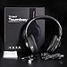 Tsumbay Bluetooth Headphones Over Ear, Hi-Fi Deep Bass Wireless Headset for 25Hrs Music Time, Foldable with Mic and Wired Mode for Cell Phone/PC/TV
