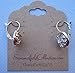 Silver-tone Faux Druzy Stone Lever-back Drop Earrings 12mm