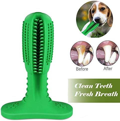 iXport™ Dog Toothbrush, Pet Brushing Stick, Dog Teeth Cleaning Chew Toys Puppy Dental Care Teeth Cleaning Massage Bite Resistant, for Small and Medium Breed