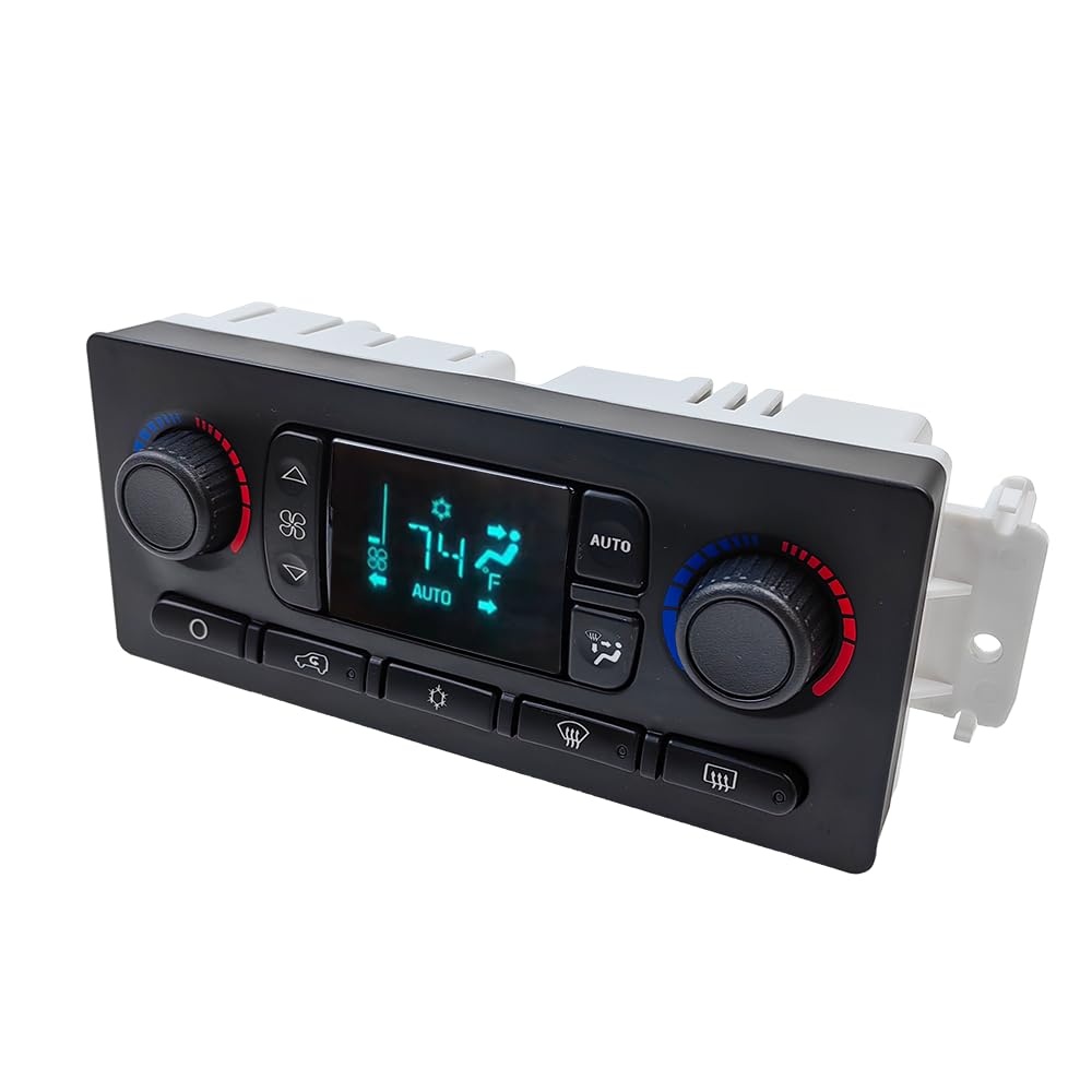 Photo 1 of A/C Heater Climate Control Module Panel Switch | Fit for Chevy Silverado Suburban Tahoe Trailblazer Avalanche GMC Sierra Yukon Envoy Cadillac Escalade Buick Rainier Hummer H2 | OE 599-211XD 15832311