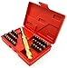 Bastex 39pc Steel Metal Number and Letter Alphabet ID Stamping Punch Tool Set Kit