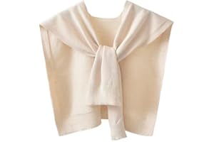 WaJuemy Sweater Shawl Wraps for Women Sweater Knitted Knotted Shawls Travel Casual Scarf Cape Shoulder Tops Fashion Wrap