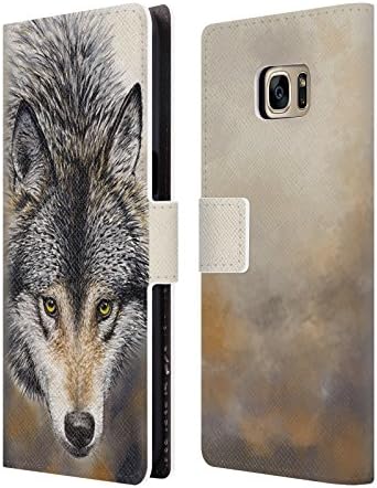 Official Chuck Black Nature's Beauty Canine Leather Book Wallet Case Cover For Samsung Galaxy S7 edge