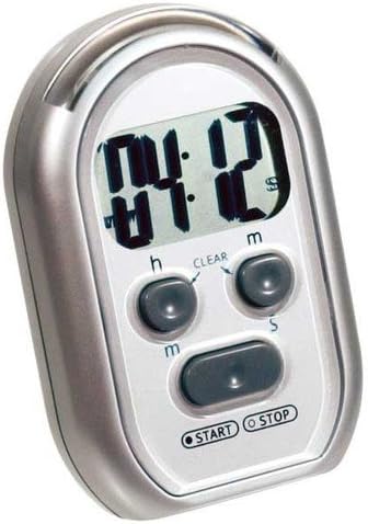 Quake-N-Wake 3-Alert Multi Timer - Silver by HearMore