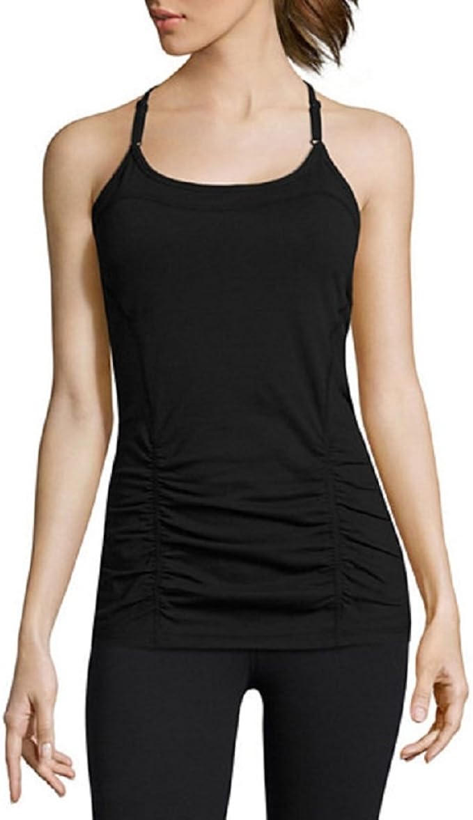 Xersion Studio Ruched Bra Tank Top Size XL at Amazon Women’s Clothing store