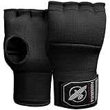 Hayabusa Hand Wrap| Gel Boxing Quick Hand Wrap Glove | Black, X-Large