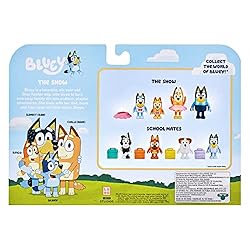 Bluey 4 Figures Packs: The Show - 4 x 2.5