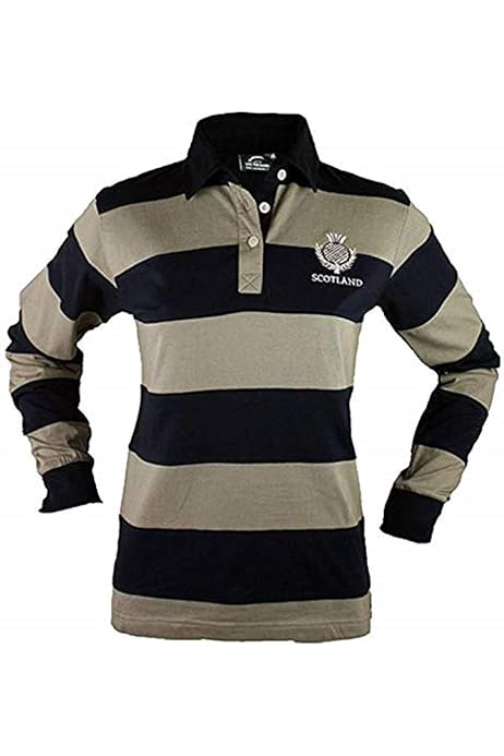 Ladies Scotland Cotton Rugby Shirt (14 