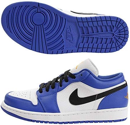 jordan 1 low hyper royal orange peel