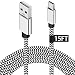 USB Type C Charger Cable,15FT Long USB C Cable for Google Pixel 4 XL,Samsung S10 S9 Plus S8, Galaxy Note 10, LG V30, DEEGO Nylon Braided Charging Type C Cord for Nintendo Switch MacBook Wall Charger