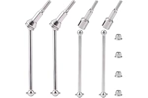 HAIBOXING RC Car Spare Parts Metal Front Universal Drive Shafts and Rear Drive Shafts Apply to 903 & 903A & 905(90205 & 90206 & 90207)
