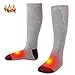 MMlove Electric Heated Socks Rechargeable Battery Thermal Socks Winter Foot Warmers for Men Women