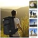Aurosports 55L Tactical Backpack Military Assault Pack Molle Bug Out Bag Super Large Waterproof Rucksack Backpacks for Outdoor Hiking Camping Hunting Big Black