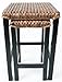 BIRDROCK Home Seagrass Nesting Accent Tables - Hand Woven Seagrass - Fully Assembled