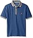 Nautica Boys' Short Sleeve Polo with Tipped Collar