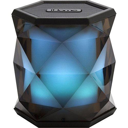 image for iHome Color Changing Bluetooth Rechargeable Wireless Speaker System wi