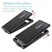 Moonmini Samsung Galaxy Note 8 Battery Case, 5500mAh External Rechargeable Portable Extended Battery Charger Pack Power Bank Backup Charging Cover Protective Case Shell (Black)